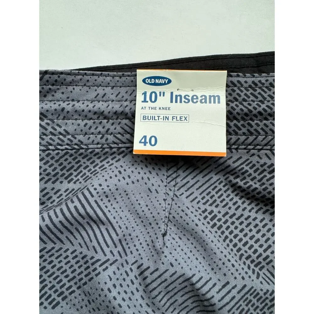 NWT Men's Swim Suit Shorts with Built in Flex Inseam 10 , Size 40 (XL)
